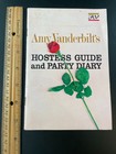 Amy Vanderbilt s Hostess Guide   Party Diary -  60 s - Booklet