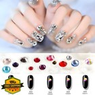 Ss6 2mm Ab Rhinestones Round Flatback Gems 4000 Pcs Nail Art Crafts Glitter S   