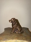 Vintage Rare Cocker Spaniel Dog Figurine Still Coin Bank