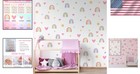 Easy-to-apply Rainbow And Heart Wall Stickers For Creative Kids  Spaces