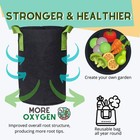 247garden 7-gallon Tall Aeration Fabric Pot tree Grow Bags 5-pack