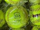Trump Evil Asa Hot 44 375 12    Premium Leather Microcell Softballs  dozen 