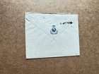 Great Britain 1947 Cover To Ger  frank Kgvi 5d  kris Group Hq  unicorn Logo Env