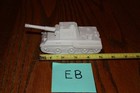 Vintage Marx Battleground Light Gray German  351 Army Tank Eb - Mpc  Timmee