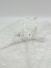 Carter White Lamb Lovey Security Blanket Baby Nursery Plush Pacifier Holder 3
