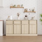 Sideboard Buffet Cabinet Coffee Cabinet With Storage Modern Storage Buffet Table