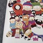 Vintage South Park Cast Poster 1998 Large Official Original Print Rare Cartman