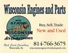 Wisconsin Engine Piston   Ring Set For Vh4d  W4-1770 Read Ad  