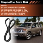 K070971 Serpentine Drive Belt For Infiniti Qx56 2004-2010 7 Ribs Belt 7pk2465