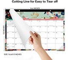 Desk Calendar calendar 2025-2026 - Jul  2025 - Dec  2026  18 Monthly Desk wall C