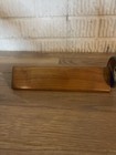 Vintage Stained Glass Wheel Glass Kaleidoscope W  Wood Housing Us