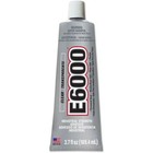 E6000 Craft Glue Adhesive Industrial Strength Bond Paintable 3 7oz Clear  6-pack