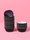 100pcs Foil Cupcake Liners - Muffin   Baking Cups For Perfect Treats - New
