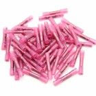 100pcs  16-22 A w g Heat Shrink Wire Butt Connectors Crimp Electrical Terminals
