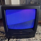 Philips Crt Tv vcr Vhs Combo 13    Ccb130at021 No Remote  Vhs Not Working  