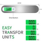 Rechargeable Digital Travel Scale With Strap For Luggage Max Weight 110 110 Lbs