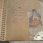 Vintage Scrapbook With Over 100 Cards