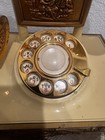 Deco-tel Victorian Style Rotary General Telephone Ivory Gold Atc Desk Phone
