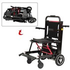 Large Wheel Motorized Climbing Wheelchair Stair Lifting Chair Elevator Disabled