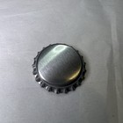 Lot 90  Silver Unused Beer Bottle Caps Brewing Soda Material Blanks Unpressed