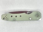 Rare Spyderco Smock Jade G10 M4 Satin C240gm4p Discontinued Exclusive New