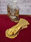 Feminine Vintage Victorian Style Brass Lady s Hand Paper Clip   Can Hang On Wall