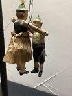Antique Erzgebirge German Dancing Couple Ornament  toy