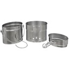 Mfh Swedish Army Trangia Mess Kit Repro M40 Stainless Steel 1 5l Camping Burner