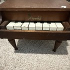 Schoenhut Wooden Toy Piano Miniature Grand W  Keys Brown Age 3-7