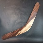 Large 21 5  Hunting Boomerang Wooden Aboriginal Australian Dot Art  Selling Obo