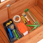 Storage Bench Deck Box For Patio Furniture Outdoor Seating To Store Garden Tools