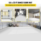 Uimoso Dance Kit Floor Dance Floor Roll 6 6x23 Ft Non-slide Pvc Vinyl For Ballet