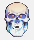 3 Vtg Eureka Halloween Die Cut Out Skull Frankenstein Ghost Window Decorations