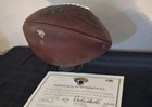 2016 Jacksonville Jaguars Photo Matched Game Used Football Blake Bortles