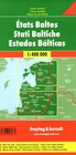 Baltic States Travel Map  By Freytag berndt   2017   brand New 