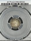 1861 Half Dime Seated Liberty 5c Pcgs Ms62  Nice Civil War Date