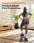 Niceday Twist Stepper For Exercise At Home Mini Stair Stepper Resistance Band