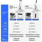 Fabric Hangtag Punching Machine T30j Single Hole Manual Punching Machine