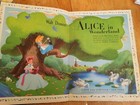 Vintage Walt Disney s Alice In Wonderland A Big Golden Book  1951 In Full Color