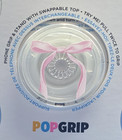 Popsockets Phone Grip Stand Pink Bow Popgrip Pop Socket With Swapable Top