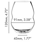 Riedel Swirl Wine - 4    Tall - Stemless