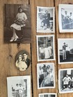 Vtg 1930s 1940s B w Photos Family Photos Scrapbook Kids Women Men Pictures Lot