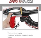 Slot Car Race Track Set Electric Powered Race Track Dual Racing Car Track Set