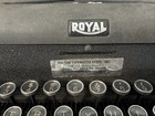 Vtg 1940   s  Royal Quiet Deluxe Typewriter Manual Portable Black A-1235548