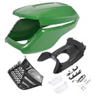 For John Deere X300 X304 X310 X320 X350 X370 X384 X394 Hood W grille Headlight