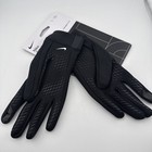 New Nip Nike Academy Therma-fit Football Soccer Gloves Youth Large Black Sports
