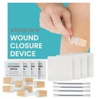 Vivecare Emergency Wound Closure Kit  4 Pcs Zip Stitch Sutures  Sterile Bandaids