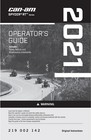 Can-am 2021 Spyder Rt Series Operators Owners Manual Paperback