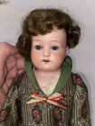 Antique Ernst Heubach Koppelsdorf Bisque Head Doll Germany 16     Leather Body    