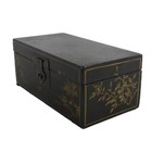 Antique Black Lacquer Chinese Box